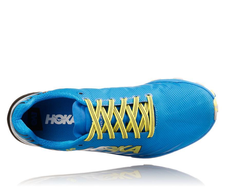 Hoka One One Trainers Mens Blue - EVO Jawz - 94603YVOQ